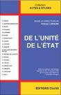 De L'Unite De L'Etat - Preview
