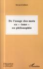 De L'Usage Des Mots En "-Isme" En Philosophie - Preview