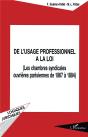 De L'Usage Professionnel A La Loi - Preview