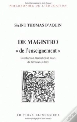 Capa do artigo De Magistro