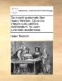 De Mundi Systemate Liber Isaaci Newtoni. - Preview