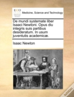 Capa do artigo De Mundi Systemate Liber Isaaci Newtoni.