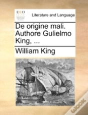 Capa do artigo De Origine Mali. Authore Gulielmo King,