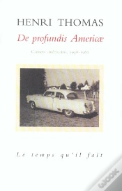 Capa do artigo De Profundis Americae Carnets Américains, 1958-1960