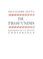 De Profundis - Preview