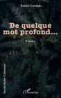 De Quelque Mot Profond... - Preview