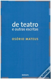 Capa do artigo De Teatro e Outras Escritas