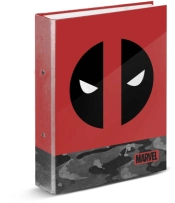 Capa do artigo Deadpool Rebel Pasta de 2 Anéis, Vermelha