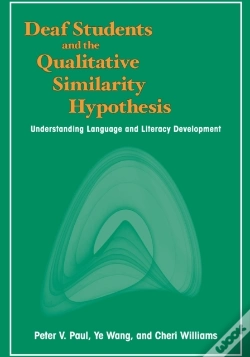 Capa do artigo Deaf Students And The Qualitative Similarity Hypothesis