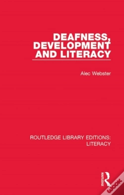 Capa do artigo Deafness, Development And Literacy