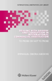 Capa do artigo Dealing With Bribery And Corruption In International Commercial Arbitration