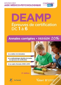 Capa do artigo Deamp Epreuves De Certification Dc 1 A 6 Annales Corrigees 8e Edt