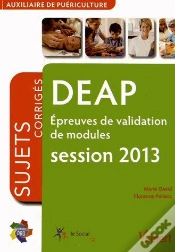 Capa do artigo Deap ; Epreuves De Validation De Modules ; Annales Corrigees ; Session 2013