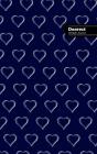 Dearest Lifestyle Journal, Write-In Notebook, Dotted Lines, Wide Ruled, Medium Size 6 X 9 Inch (A5) Hardcover (Blue) - Preview