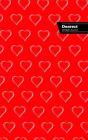 Dearest Lifestyle Journal, Write-In Notebook, Dotted Lines, Wide Ruled, Medium Size 6 X 9 Inch (A5) Hardcover (Red) - Preview