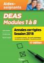 Deas Modules 1a 8 Annales Corrigees Session 2018 - Preview