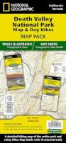 Death Valley National Park Map And Day Hikes