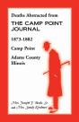 Deaths Abstracted From The Camp Point Journal, 1873-1882, Camp Point, Adams County, Illinois - Preview