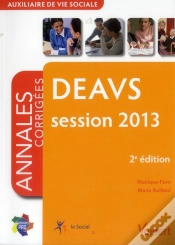 Capa do artigo Deavs ; Annales Corrigees ; Session 2013 (2e Edition)