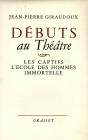 Debuts Au Theatre - Preview
