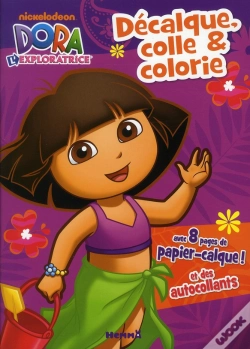 Capa do artigo Decalque  Colle Et Colorie Dora L'Exploratrice (Pareo)