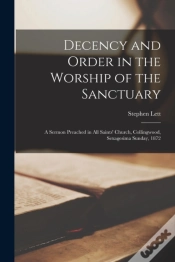 Capa do artigo Decency And Order In The Worship Of The Sanctuary (Microform)
