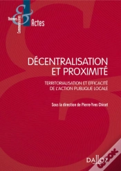 Capa do artigo Décentralisation Et Proximité ; Territorialisation Et Efficacité De L