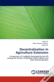 Capa do artigo Decentralization In Agriculture Extension