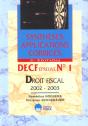 Decf Epreuve 1 ; Droit Fiscal 2002-2003 ; 5e Edition - Preview