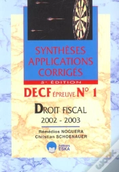 Capa do artigo Decf Epreuve 1 ; Droit Fiscal 2002-2003 ; 5e Edition