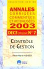Decf Epreuve 7 Controle De Gestion - Preview