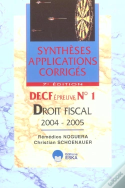 Capa do artigo Decf N.1 ; Droit Fiscal 2004-2005