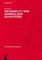 Decidability And Generalized Quantifiers - Preview