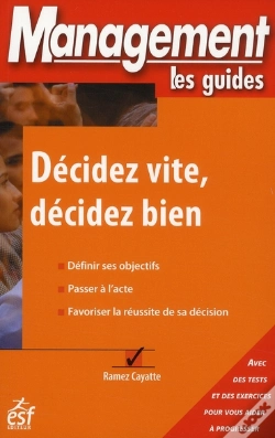 Capa do artigo Décidez Vite, Décidez Bien