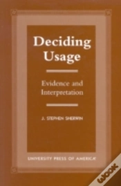 Capa do artigo Deciding Usage