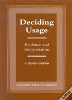 Capa do artigo Deciding Usage