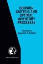 Decision Criteria And Optimal Inventory Processes - Preview