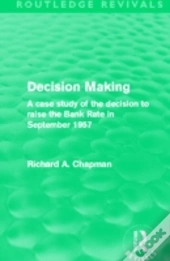 Decision Making (Routledge Revivals)