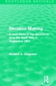 Decision Making (Routledge Revivals)