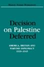 Decision On Palestine Deferred - Preview