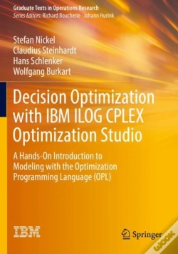 Capa do artigo Decision Optimization With Ibm Ilog Cplex Optimization Studio