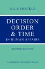 Decision Order And Time In Human Affairs - Preview