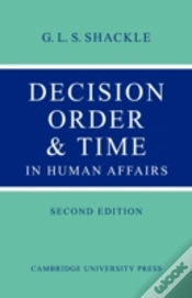 Capa do artigo Decision Order And Time In Human Affairs