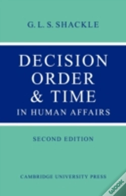 Capa do artigo Decision Order And Time In Human Affairs
