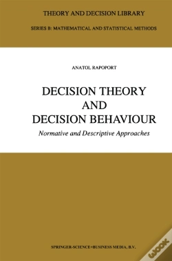 Capa do artigo Decision Theory And Decision Behaviour