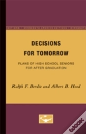 Capa do artigo Decisions Tomorrow