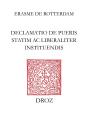 Declamatio De Pueris Statim Ac Liberaliter Instituendis - Preview