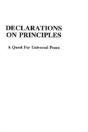 Declarations On Principles - Preview