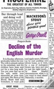 Capa do artigo Decline Of The English Murder