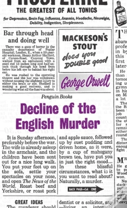 Capa do artigo Decline Of The English Murder